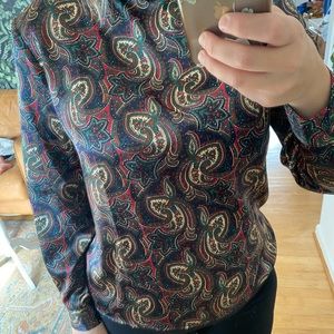 VTG Holiday Blouse